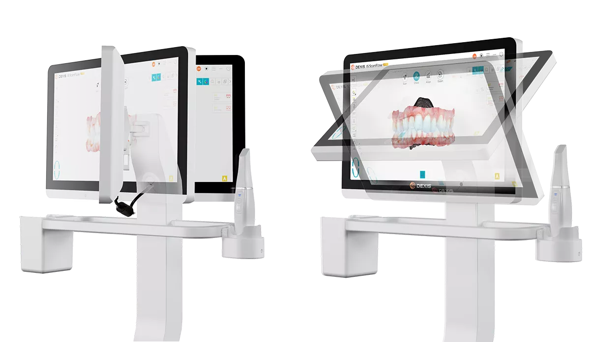 DEXIS™ IS Voyager: Horizontal and Vertical Rotations